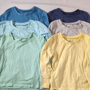 The Honest Company Toddler's 24 month set of six shirts